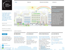 Tablet Screenshot of globalcoolcities.org